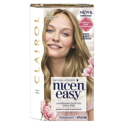 Clairol Clairol Natural Looking Nice'n Easy - 8A Medium Ash Blonde
