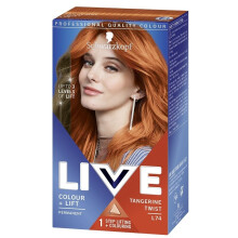 Schwarzkopf Live Permanent Colour + Lift Tangerine Twist L74