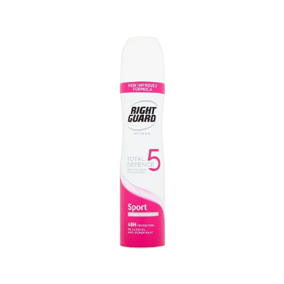 Right Guard Total Defence 5 Women Sport Anti-Perspirant 250Ml