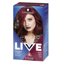 Schwarzkopf Live Permanent Colour + Lift Deep Red L75