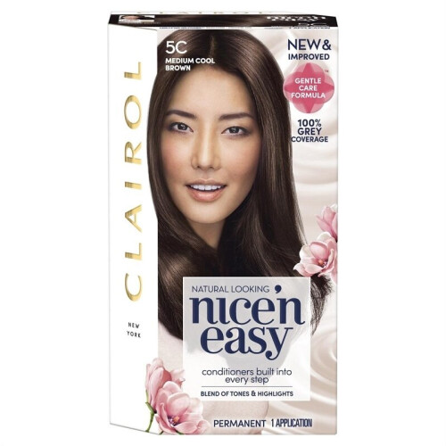 Clairol Clairol Natural Looking Nice'n Easy - 5C Medium Cool Brown