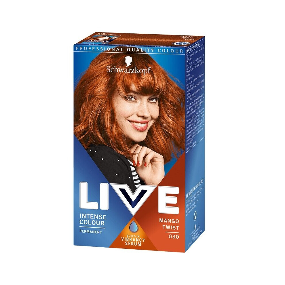 Schwarzkopf Live Permanent Intense Colour - Mango Twist 030