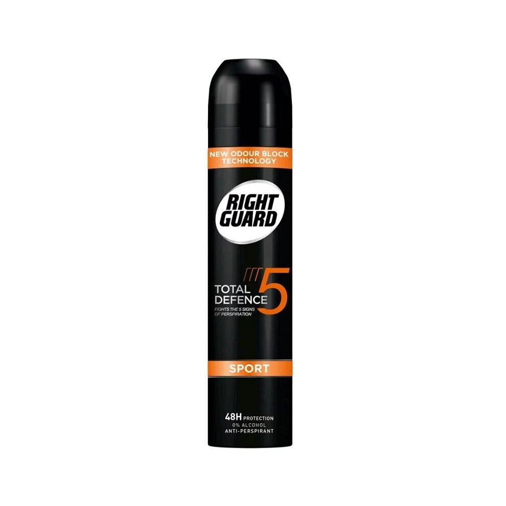 Right Guard Total Defence 5 Sport Anti-Perspirant 250Ml