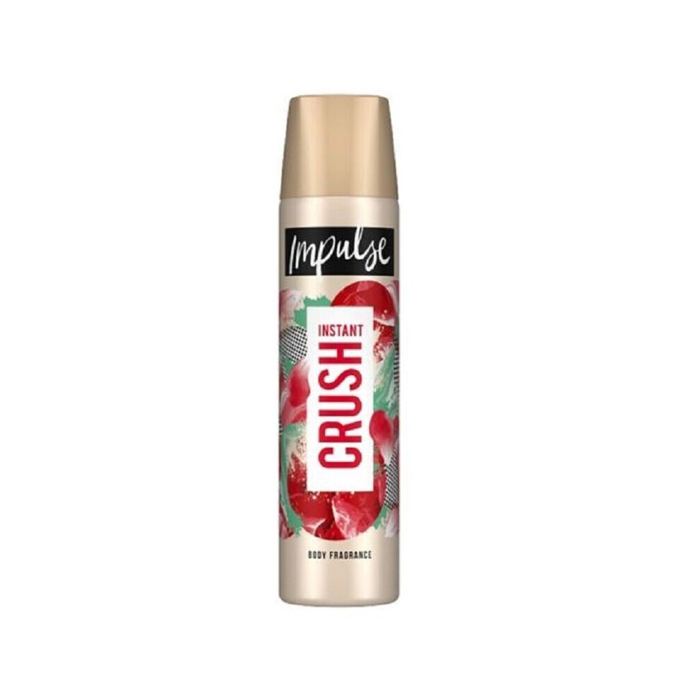 6 x IMPULSE BODY FRAGRANCE 75ml SPRAY INSTANT CRUSH - Image 12