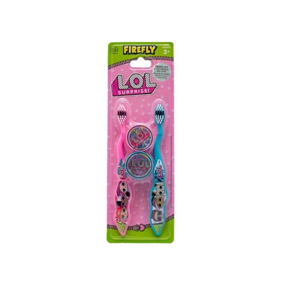 Firefly Lol Surprise  - Toothbrush Travel Set 3+ Years