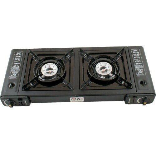 Double Burner Gas Camping Stove Portable Stove on OnBuy