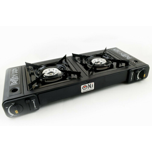 Double Burner Gas Camping Stove Portable Stove on OnBuy