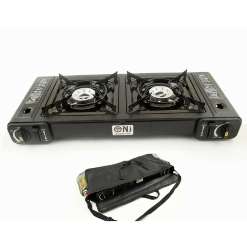 Double Burner Gas Camping Stove Portable Stove on OnBuy