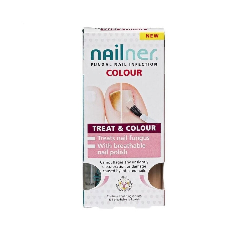 Nailner Fungal Nail Infection Treat & Colour 2x5ml