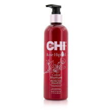 CHI Unisex Shampoo mit Hagebuttenöl für farbschonende Pflege und Schutz, 340 ml