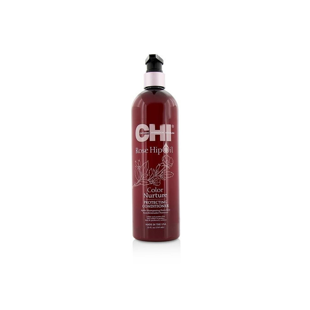 Chi Rose Hip Oil Color Nurture Protecting Conditioner - 739Ml-25Oz