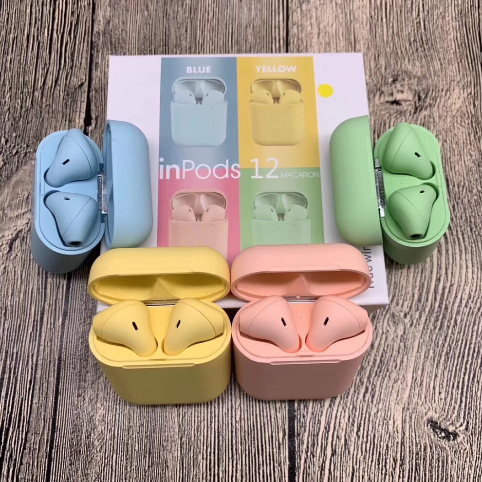 (Nuback ) Inpods 12 Wireless Earphones | Bluetooth Earbuds Black 699900934654