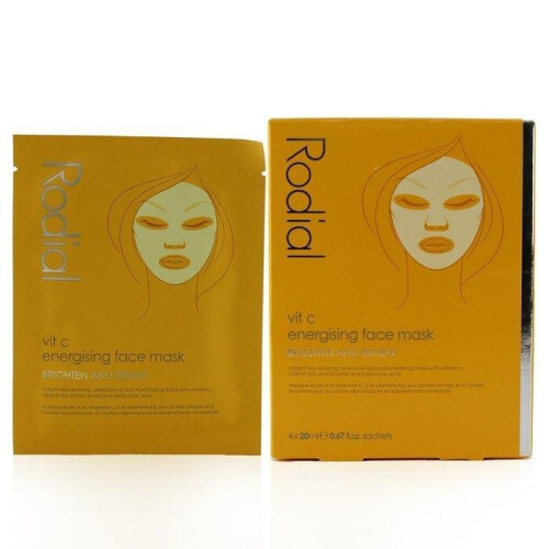 Rodial Vit C Energising Face Mask - 4x20ml-0.67oz