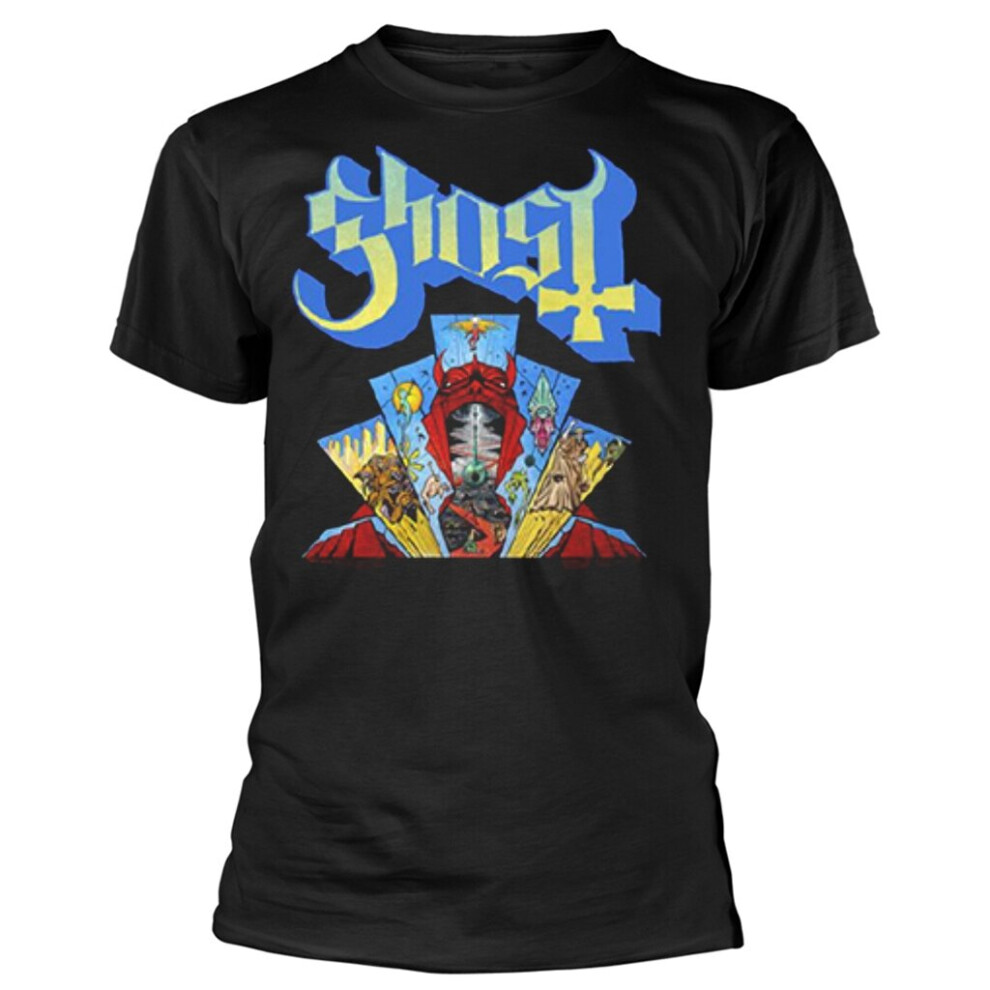 (2XL) Ghost 'Devil Window' (Black) T-Shirt