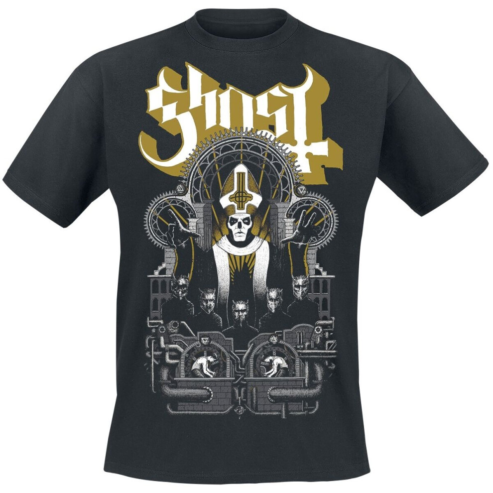 (Large) Ghost 'Wegner' (Black) T-Shirt