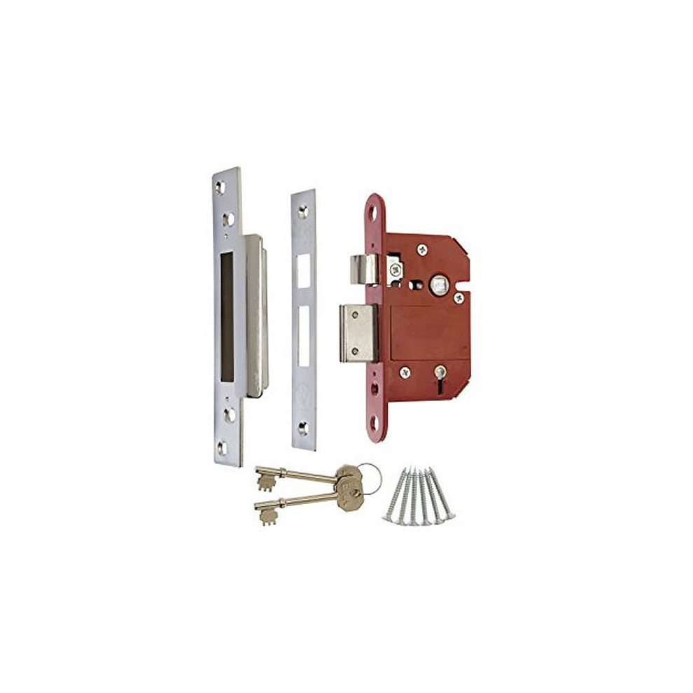 Era 362 Bs Fortress 5 Lever Mortice Sashlock 79Mm Chrome Plated 5011988004336