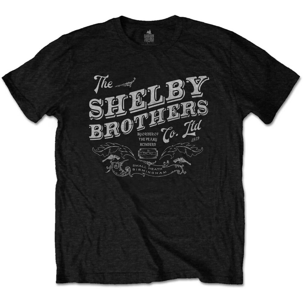 The Shelby Brothers Distressed Logo T Shirt