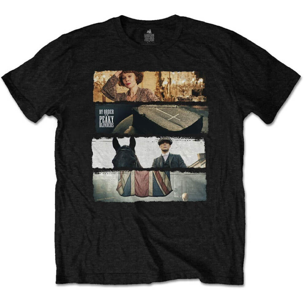 Peaky Blinders (Medium) 'Slices' (Black) T-Shirt