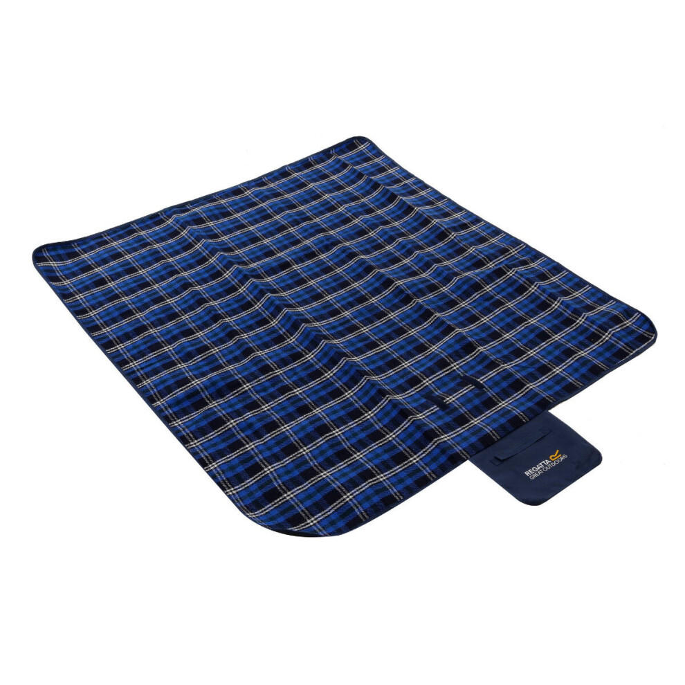 Regatta Blue Matio Roll-Away Picnic Rug With Peva Base, Sports Direct - Image 2