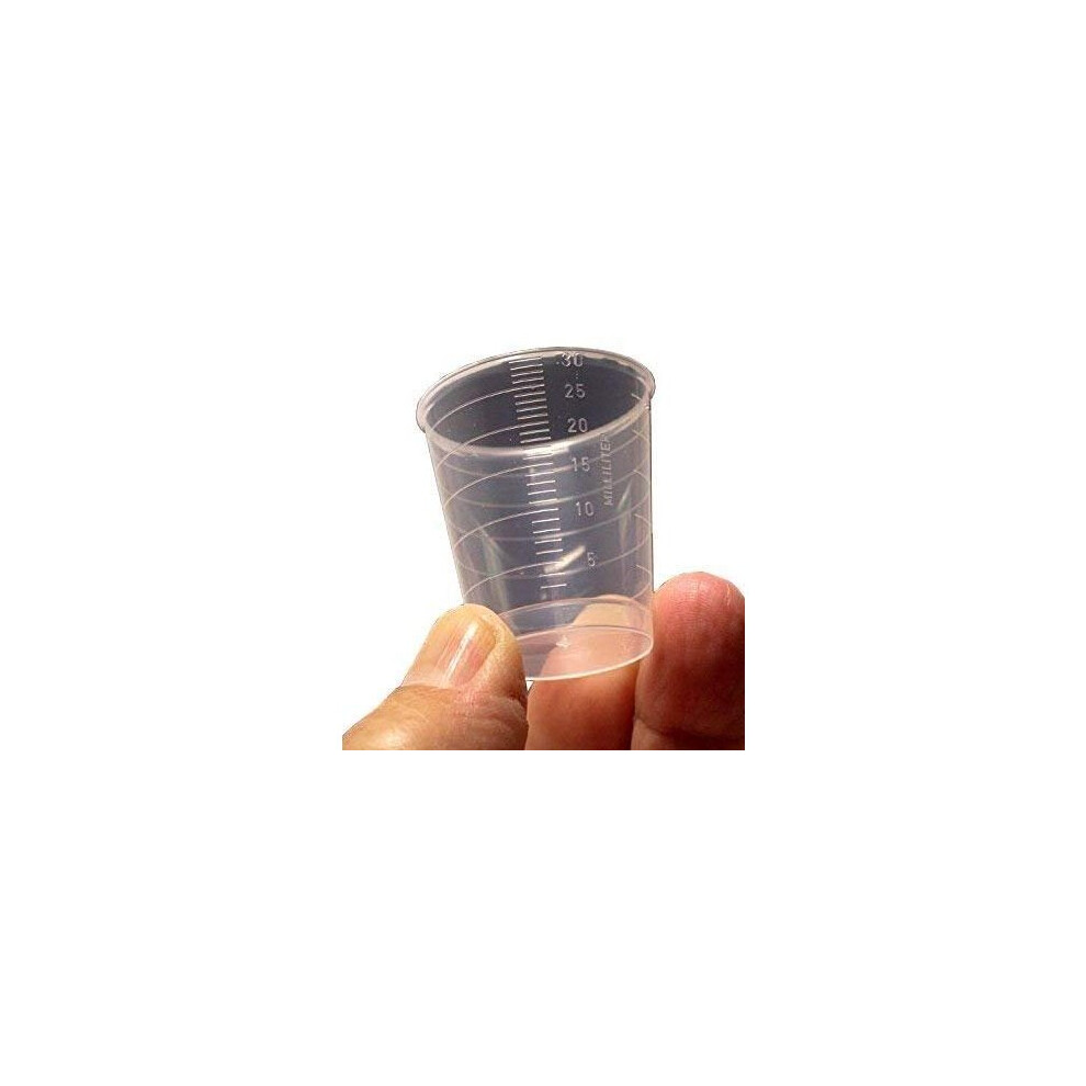 Bunzl Medicine Measure, Graduated, 30Ml, Pack Of 80