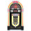 Jukebox Anni '50 con Vinile CD USB Bluetooth SD/MMC Memory Card Radio FM e AUX 16
