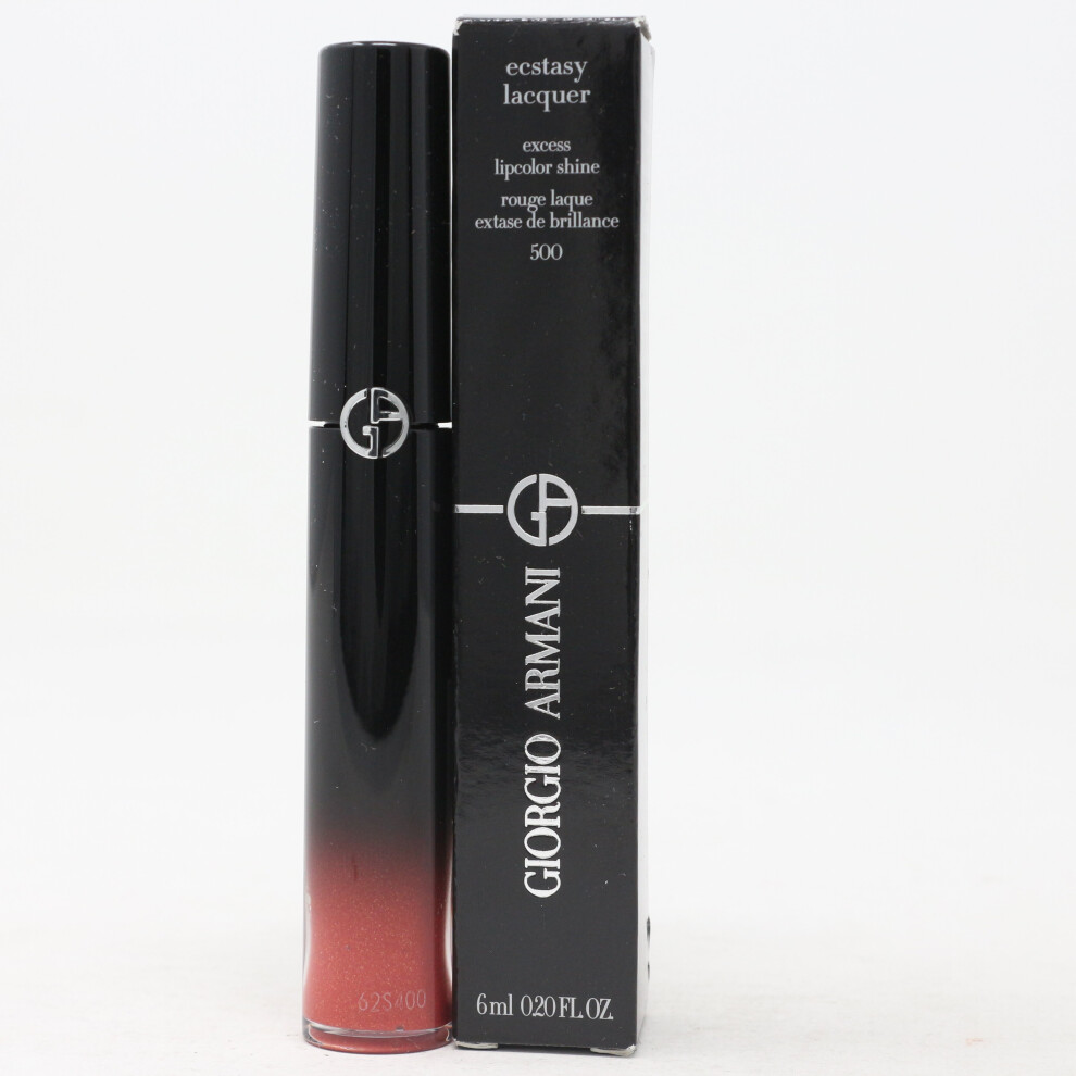 (500 Vintage) Giorgio Armani Ecstasy Lacquer Lip Gloss  0.20oz/6ml New With Box