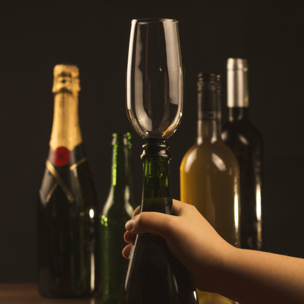 Bottomless Bubbles Glass 