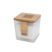 (Large 210g) Heart & Home Bamboo Jar - Bamboo & Ginger Lily