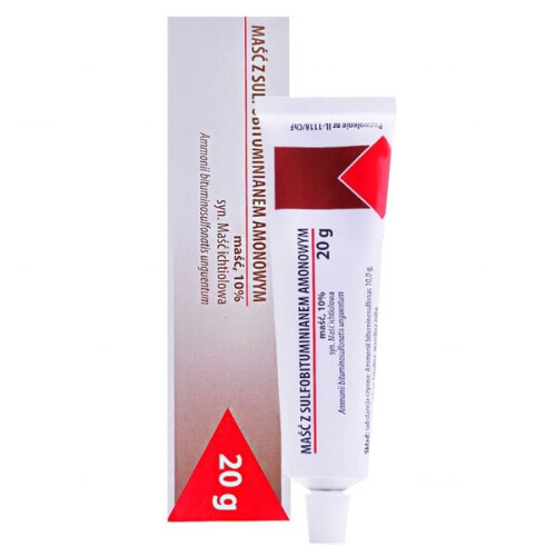 Masc ichtiolowa 10% 20g Acne Ichthyol Ointment Czyrak Tradzik on OnBuy