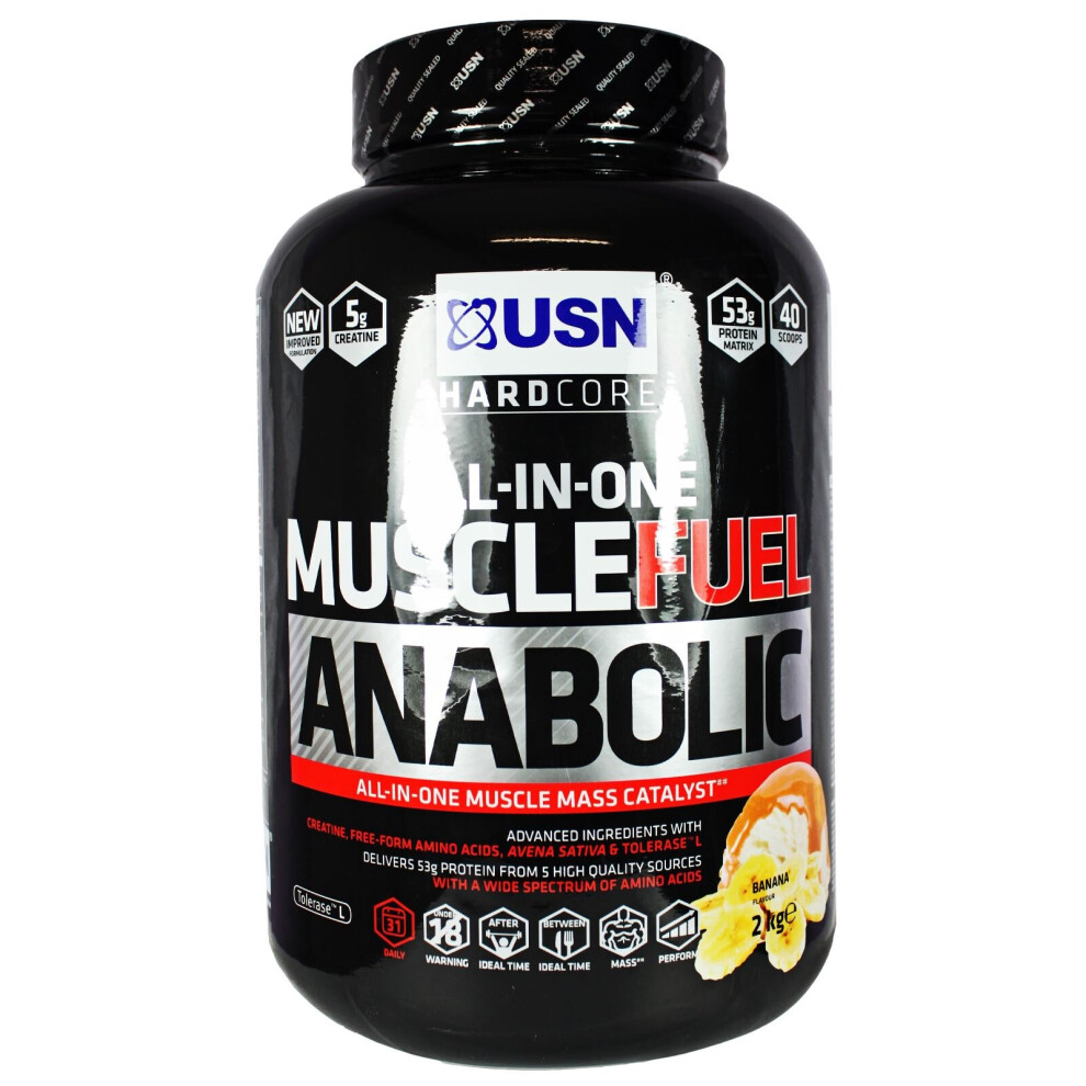 USN Muscle Fuel Anabolic 2kg Banana