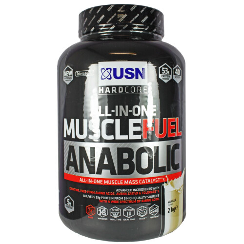 USN USN Muscle Fuel Anabolic 2kg Vanille