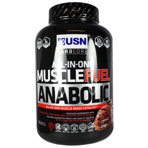 USN USN Spierversterker Anabool 2kg Chocolade