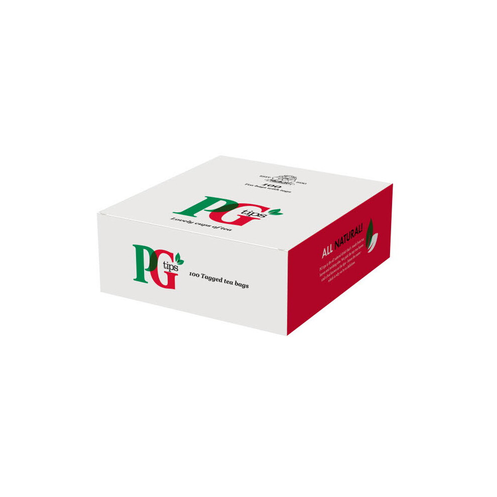 PG Tips Tagged Tea Bags (100 Bags)