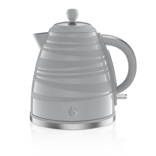 Swan 2Pc Swan Symphony Kettle & Toaster Set - Grey 1