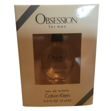 Obsession for Men by Calvin Klein 15ml EDT Travel Splash Bottle