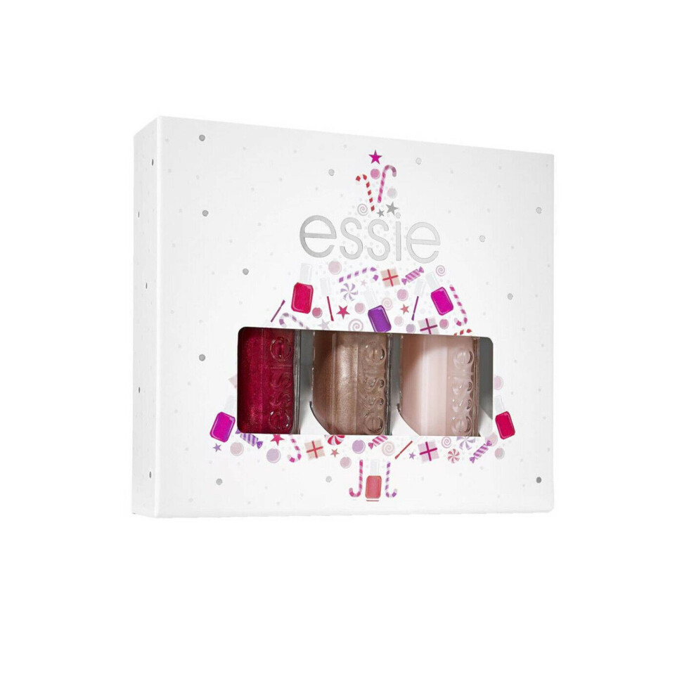 Essie Nail Varnish / Nail Lacquer Set 3 x 5ml Thigh High, Buy Me, Mademoiselle