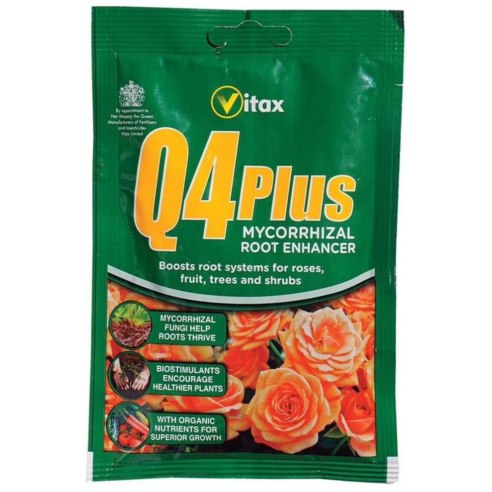 Vitax Q4 Plus Mycorrhizal Root Enhancer Fungi 60g Boosts Systems Plants Plant