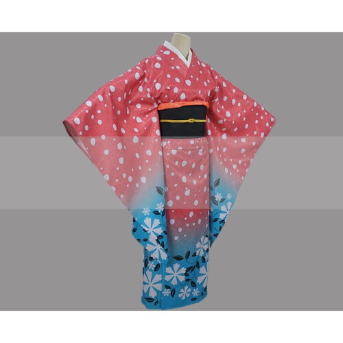 Customize Kimetsu no Yaiba Koyuki Kimono Cosplay Costume on OnBuy