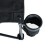 Outsunny Outsunny Black 6-Seater Folding Bench with Cup Holders 5