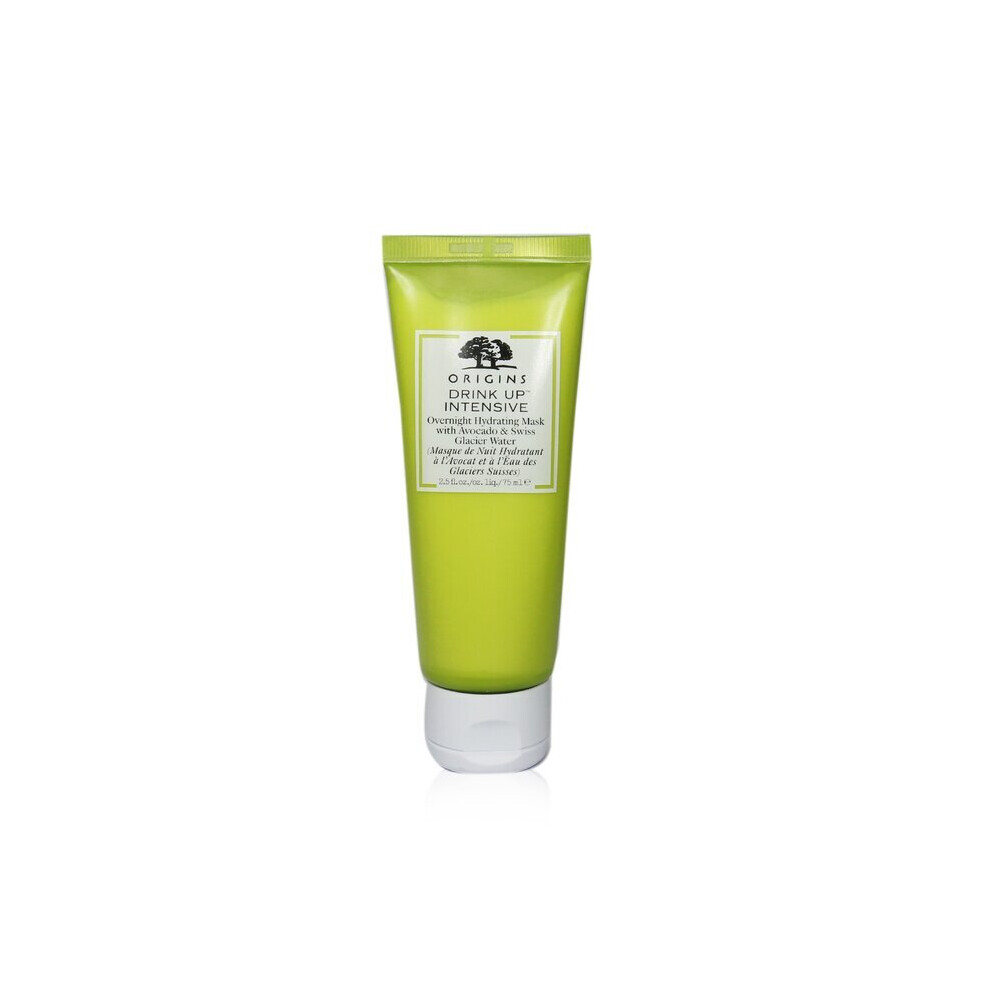 Origins Drink Up Intensive Overnight Hydrating Mask With Avocado & Swiss Glacier Water (For Normal & Dry Skin) - 75Ml/2.