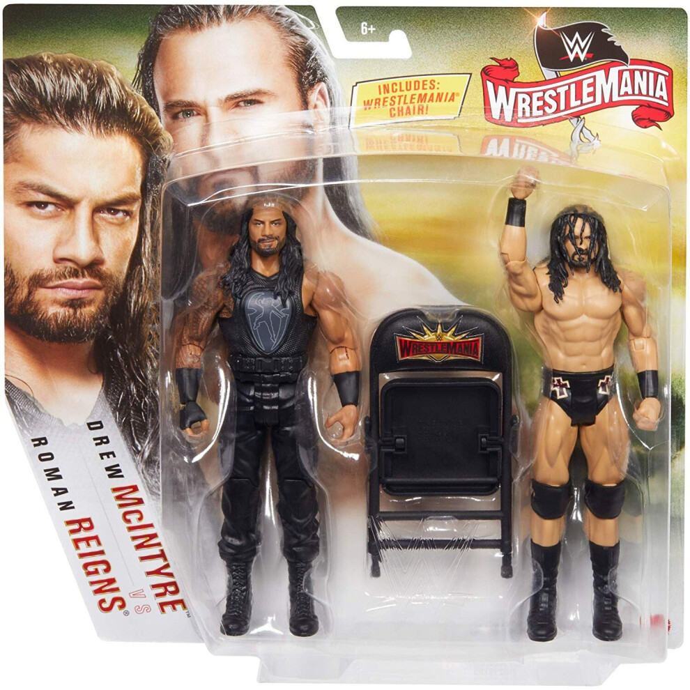 WWE Battle Pack - Wrestlemania 36 - Drew McIntyre & Romana Reigns