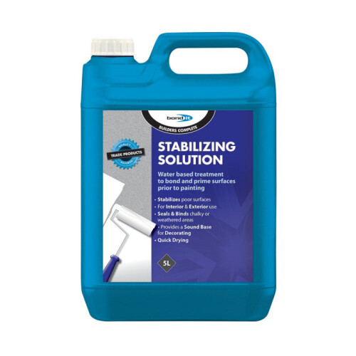 Bond It 5 Litre Stabilising Solution Primer  Paint Concrete Masonry Surface