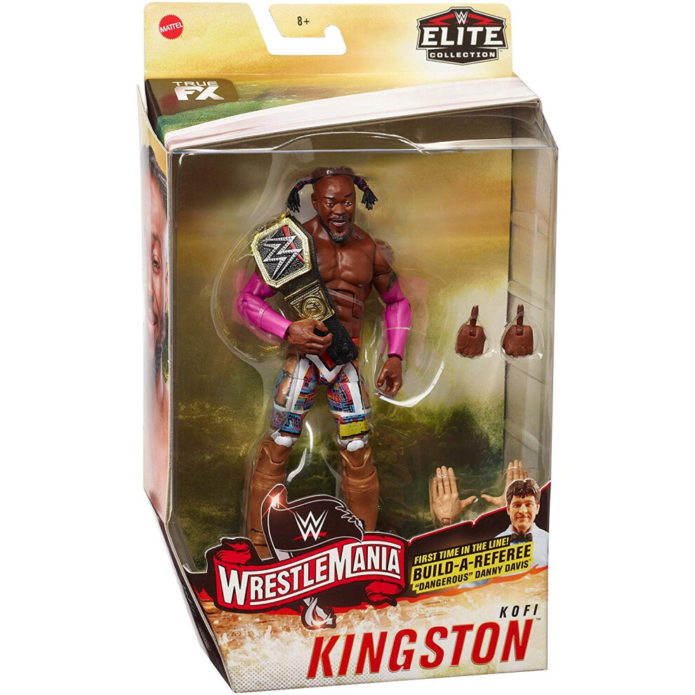 WWE Elite - Wrestlemania 36 - Kofi Kingston Figure