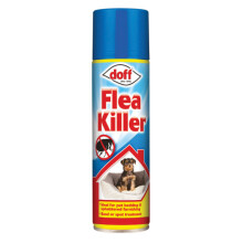 Doff Flea Killer 200ml Aerosol tick Home Carpets Pet Larvae Treatment spray
