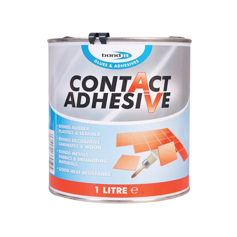 Bond It Contact Adhesive Premium Solvent Based Neoprene Glue Bond Sticks 500Ml 5060021360588