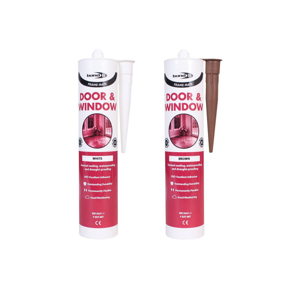Bond it Frame Mate Door & Window Sealant White EU3 310ml x12 - Image 6
