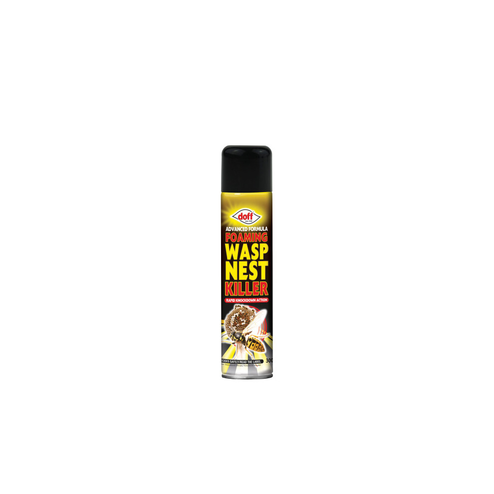 Doff 300ml Advanced Formula Foaming Wasp Nest Killer Destroyer Spray Foam