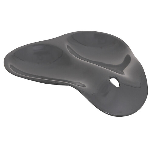 Hutzler Melamine Twin Double Spoon Rest - Grey - 3507GY