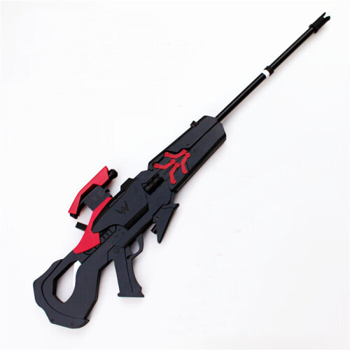 (Red) Overwatch Widowmaker Replica Gun Cosplay Prop