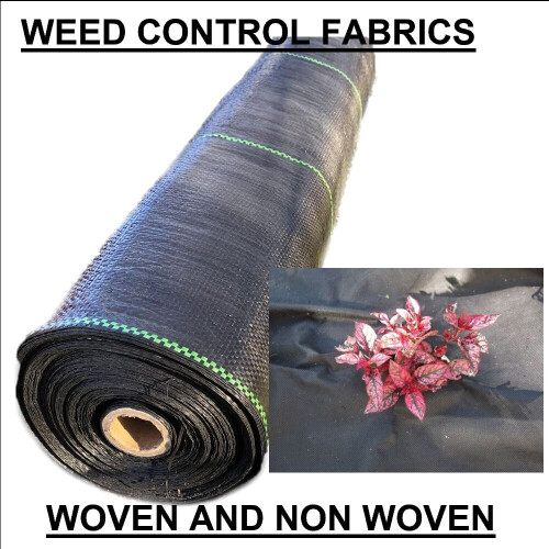 Heavy Duty Woven Weed Control Fabric Membrane Landscape Garden Weed Prevention on OnBuy